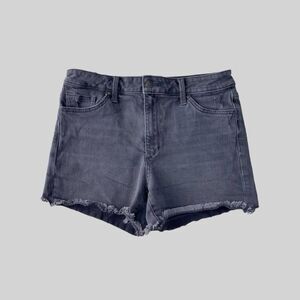 JOES JEANS EUC the Ozzie raw hem shorts in faded Black Size 28